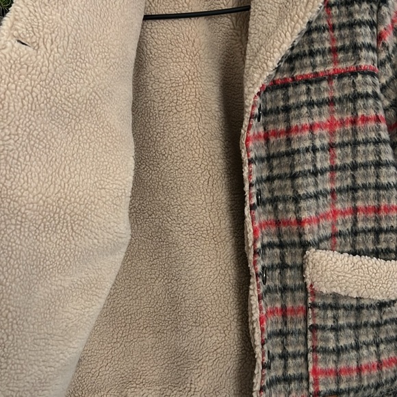 BRIXTON Nouvelle Plaid Coat ❤️🖤 - Picture 6 of 10